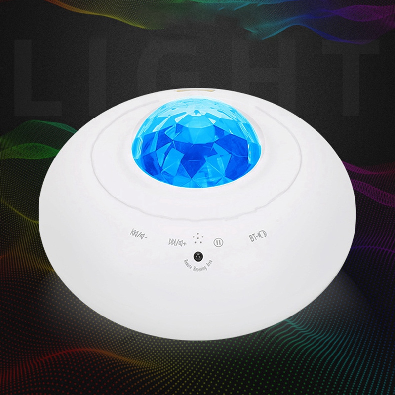 Projektor do oświetlenia nocnego z głośnikiem Bluetooth dynamiczne światło nocne RGB dla dzieci dorośli do sypialni/imprez/wystroju domu