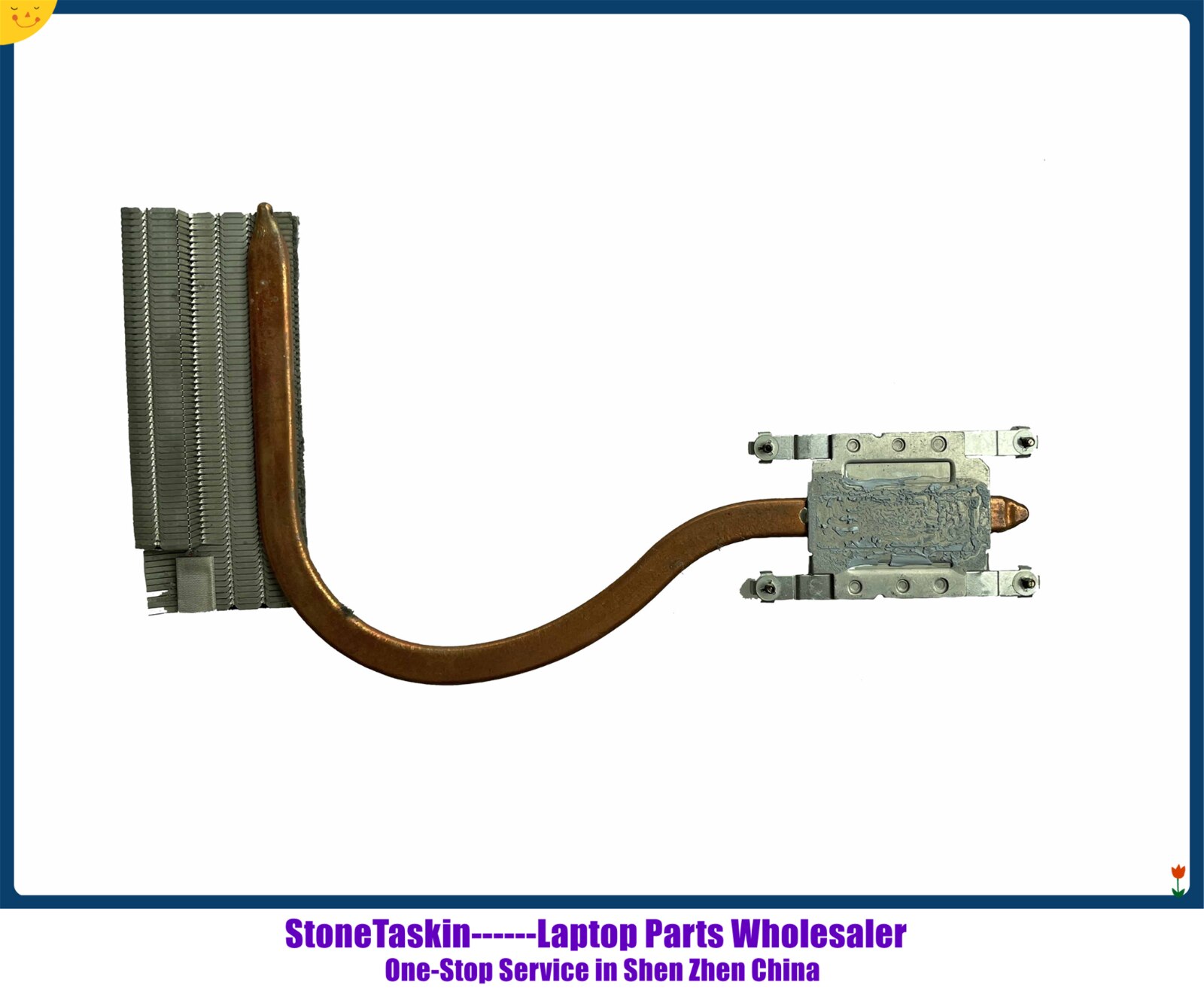 HP 577493-001 Dissipatore CPU 2 Rame Tubi di Calore Intel Presa 1156