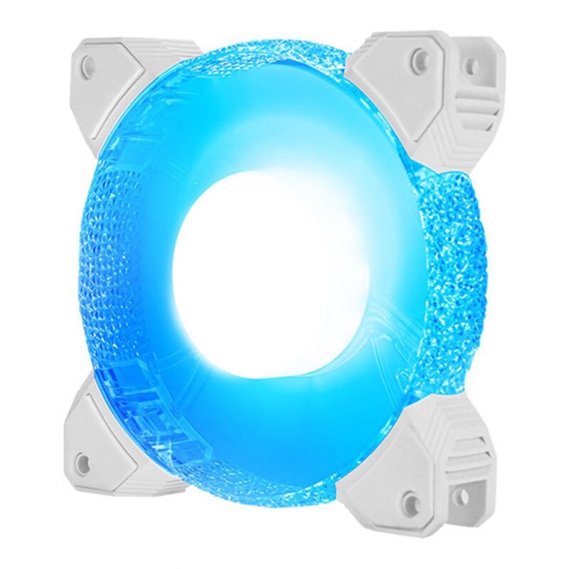 120mm Computer Cooling Fan RGB Case Fan Adjustable High Performance Silent Control Chassis Radiators 3Pin + 4Pin or