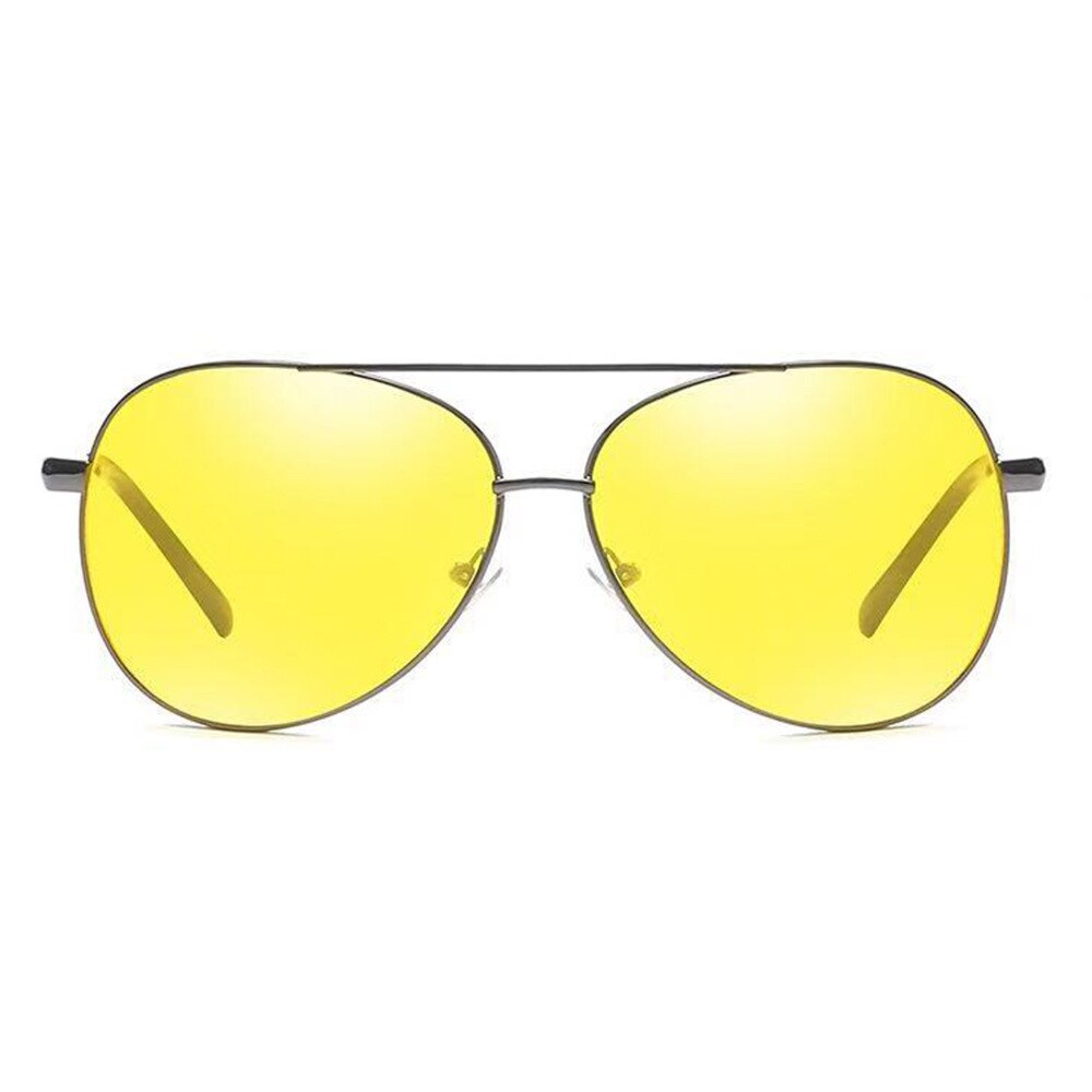 Nachtkijker Voor Mannen Speciale Driver Nachtkijker Anti-Glare Lichtgevende Rijden Zonnebril 'S Nachts: Default Title