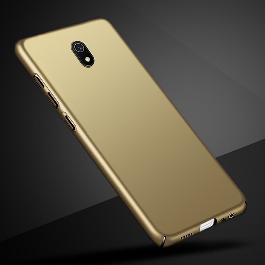 Luxe Hard Plastic geval Voor Xiaomi Redmi 8A Case op Telefoon Case Redmi 8A 8 EEN back Case op Voor fundas Xiaomi Redmi 8A 8 A8 Cover: Gold