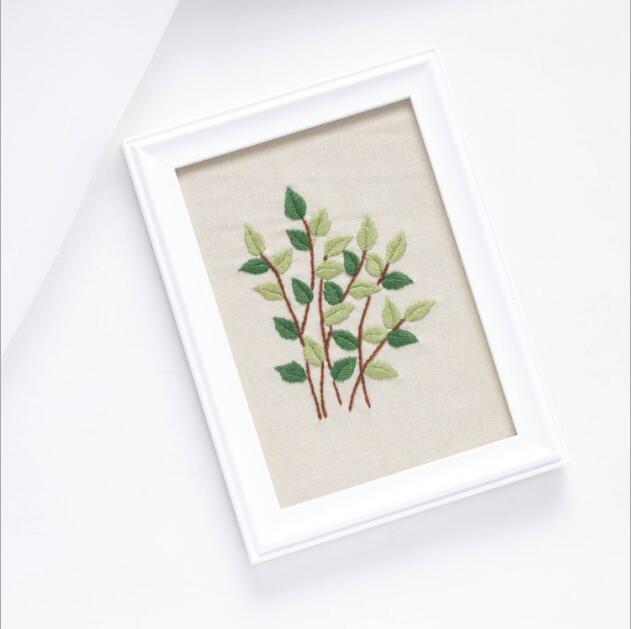 Kit de ruban de broderie en trois dimensions | kit de broderie européen simple, broderie, kit de broderie Initial
