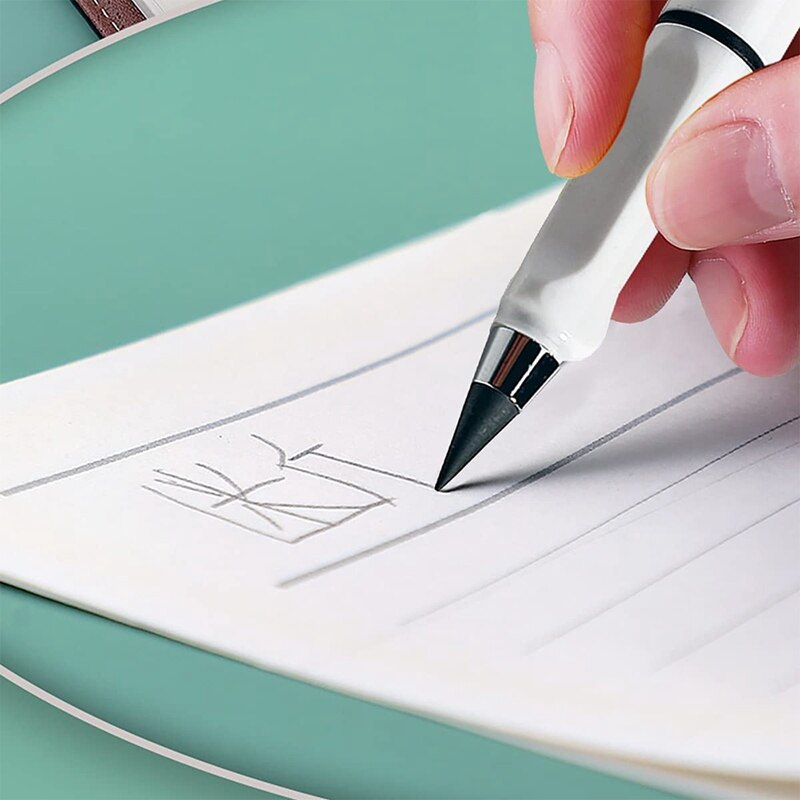 6Pcs Everlasting Pencil, Infinite Pencil, Technology Inkless Pen, Magic Pencils for Kids, for Home Office School