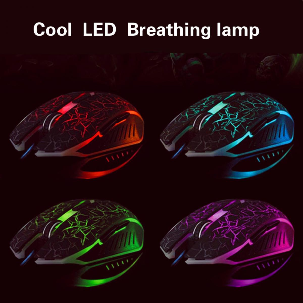 Computer Mouse Gamer Ergonomic Gaming Mouse USB Wired Game Mause 5500 DPI Silent Mice With LED Backlight 6/7 ButtonFor PC Laptop