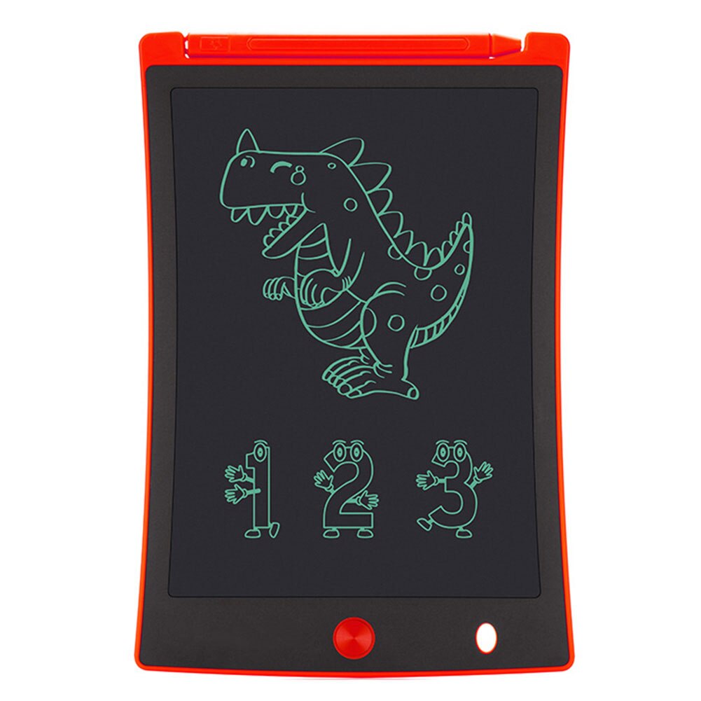 8.5/10 inch LCD Writing Board Electronic Drawing Graffiti Digital Drawing Board Handwriting Board Portable Writing Board: 8.5 inches Red