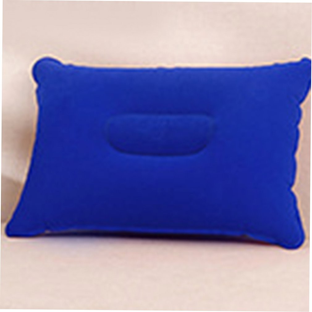 NAP Inflatable Air Pillow household products daily life supplies family familiar article of everyday use: Deep Blue / 2pcs