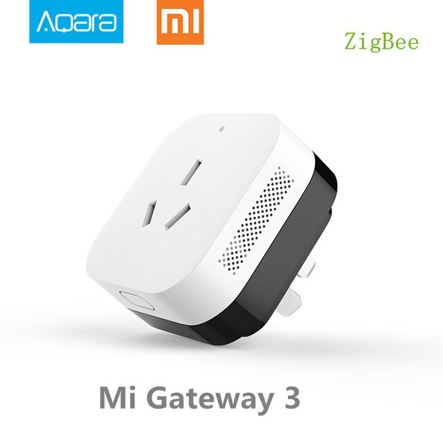 Xiaomi Gateway Aqara Zigbee wifi control smart home Automation kits Smart socket Temperature Humidity Sensor For Android IOS APP: Aqara gateway