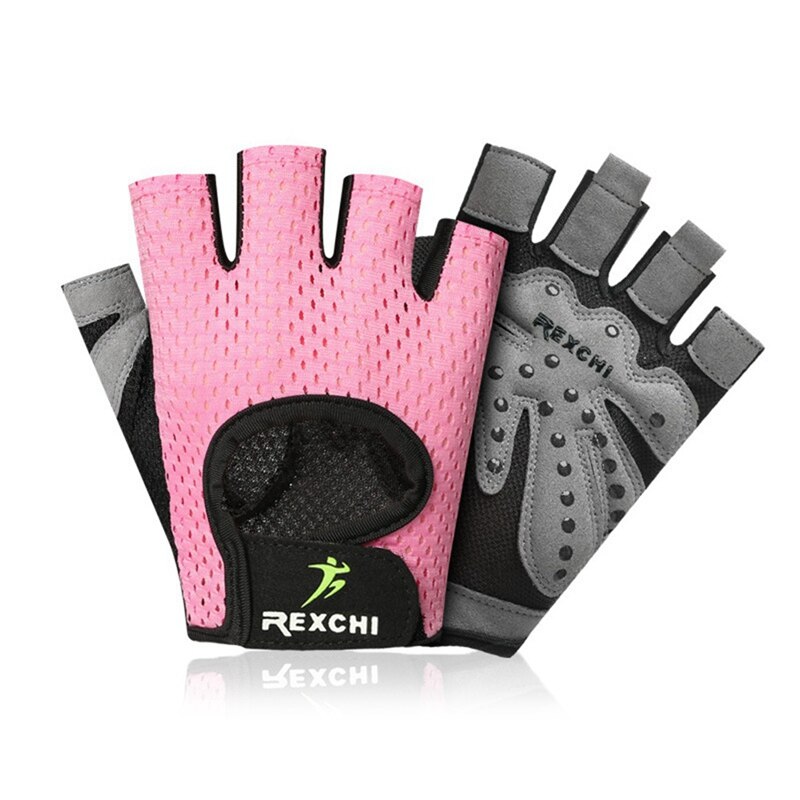 Gants De Musculation OUDQFCJ – Respirants, Paume Silicone, Fermeture Réglable, Pour Homme Et Femme