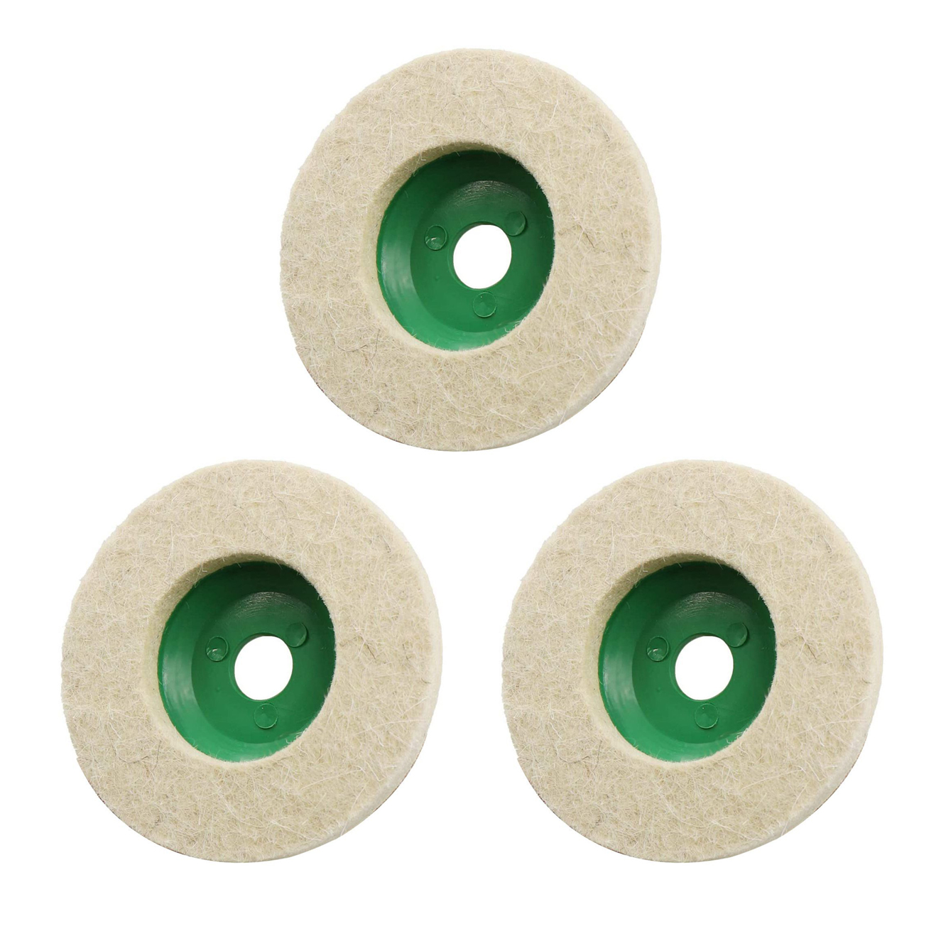 /05 de Polissage pour Meuleuse d'Angle, Accessoires en Feutre: Orange