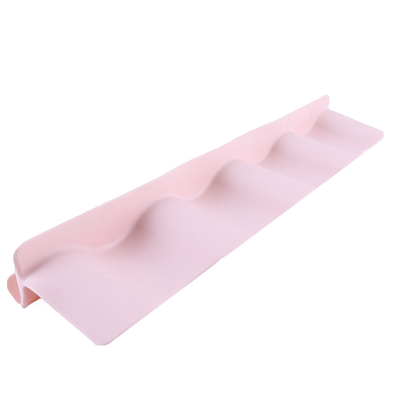 1pc Silicone Suction Cup Pool Baffle Kitchen Accessories Household Sink Splash-proof Water Tank Flap Tool: pink