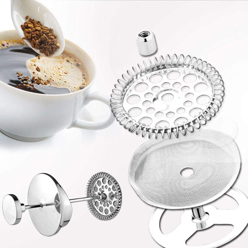 6 sztuk sitko filtrujące robić kawy wielokrotnego użytku robić praska francuska maszyna robić robienia ze stali nierdzewnej stałe narzędzie robić filtrowania kawy