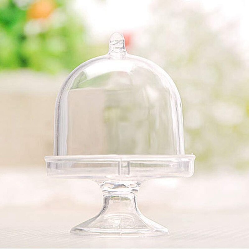 24Pcs Mini Cake Stand Dessert Cup Cake Tray Candy Boxes Mini Cookie Container Candy Holder Tray Candy Display Plate