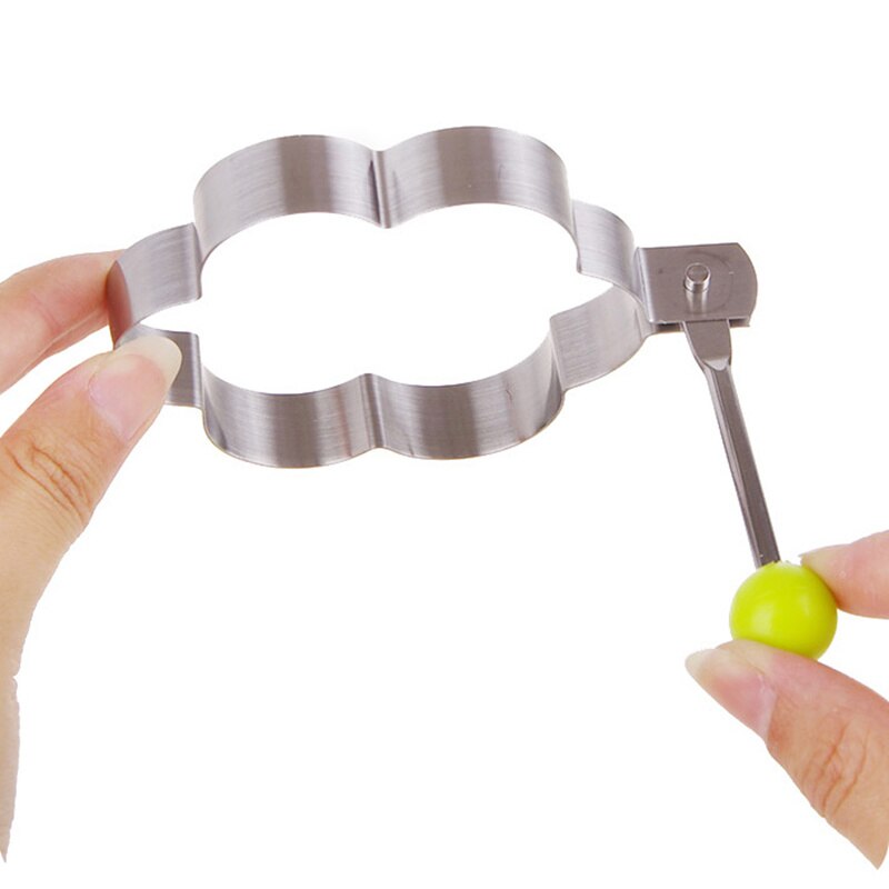 1 set Stainless Steel Fried Egg Mold Pancake Ring bluesky Heart start Round Shaper cooking tools kitchen accessories
