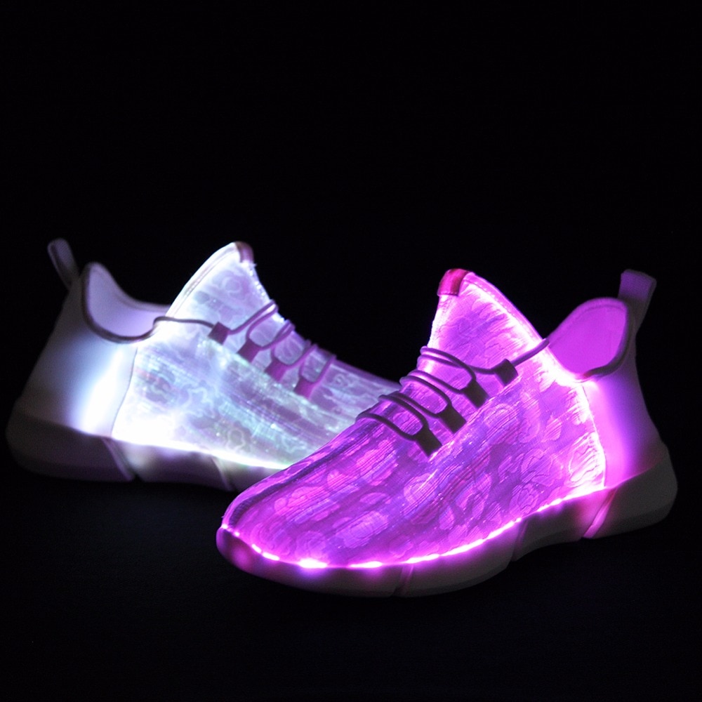 Warm Als Home Usb Charger Glowing Light Up Sneakers Led Kinderen Verlichting Schoenen Jongens Meisjes Verlichte Lichtgevende Sneaker