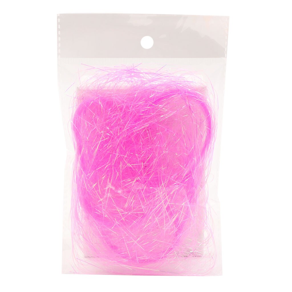 8g/Bag Metallic Iridescent Foil Tinsel Angel Hair Shreds Wrap Box Easter Basket Filler Wedding Party Wrap DIY Supplies: light pink