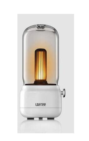 Xiaomi Lofree Candly Light Portable 1800K LED Sound Source Atmosphere Retro Night Light Table Lamp Bar Decor Lamps: white