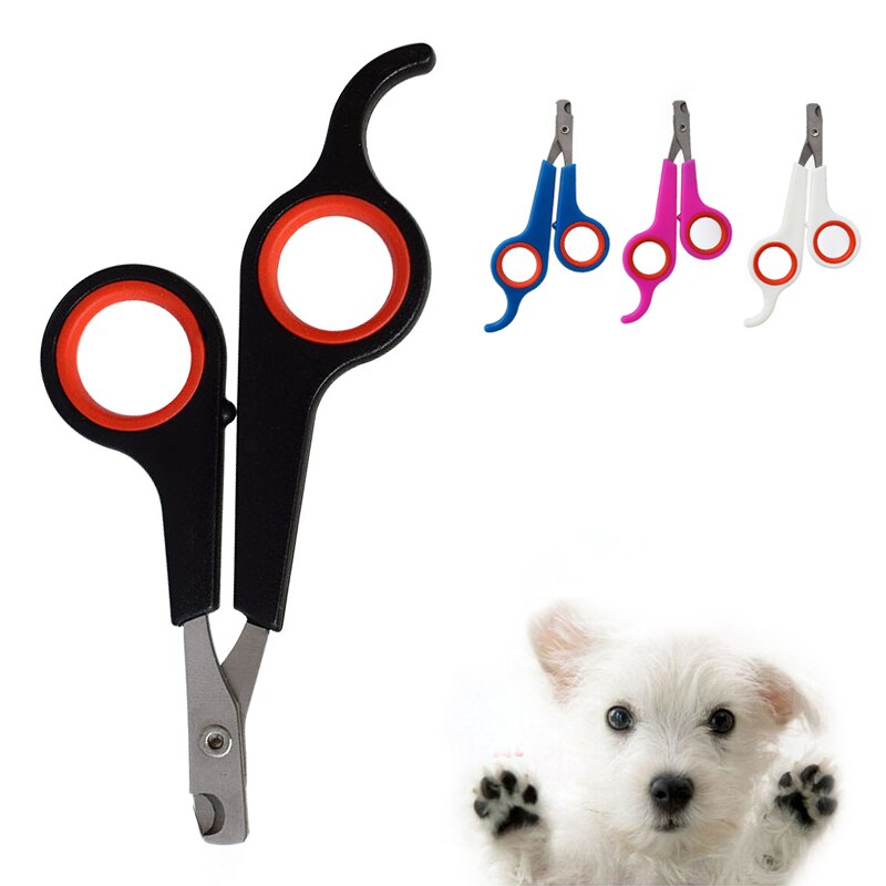 Tijeras para cortar uñas de mascotas, tijeras para uñas de los pies para perros y gatos, tijeras elegantes, herramientas de aseo para animales, suministros para mascotas, cortauñas para el hogar
