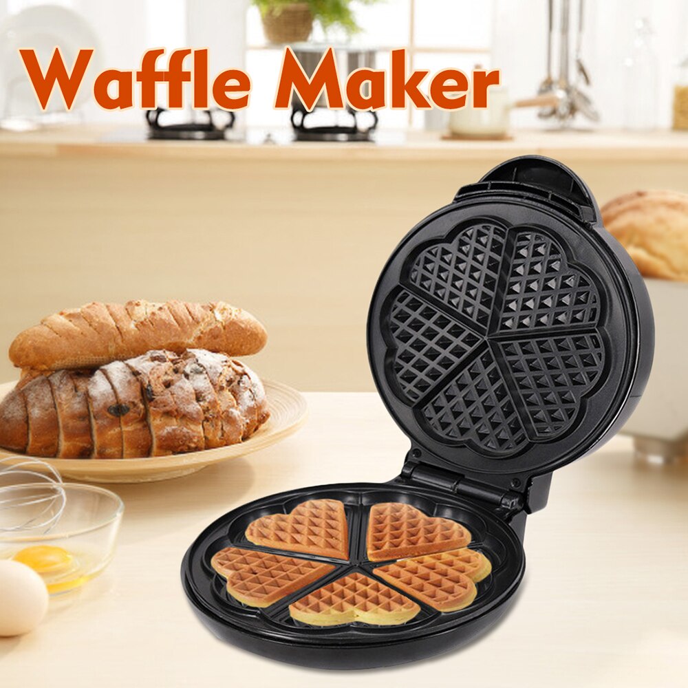 1200W Electric Waffles Maker hash browns Breakfast Waffle Machine Egg Cake Oven Pan Eggette Machine Individual Mini Waffle Pot