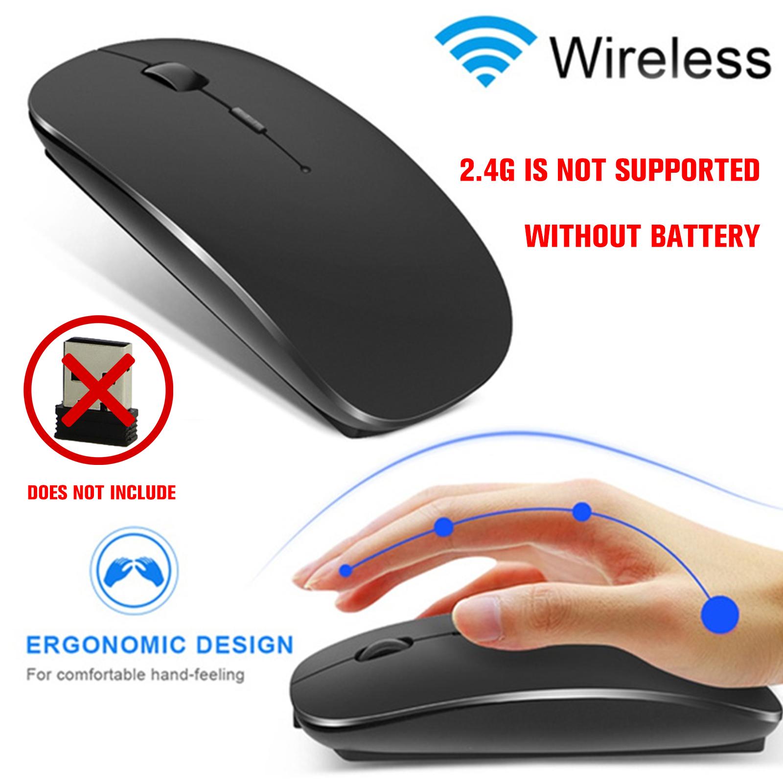 Wireless Mouse Bluetooth 5.0 Mouse Wireless Computer Silent Mice No Usb Adopter Ergonomic Mouse Optical Mice For Pc I V3r9