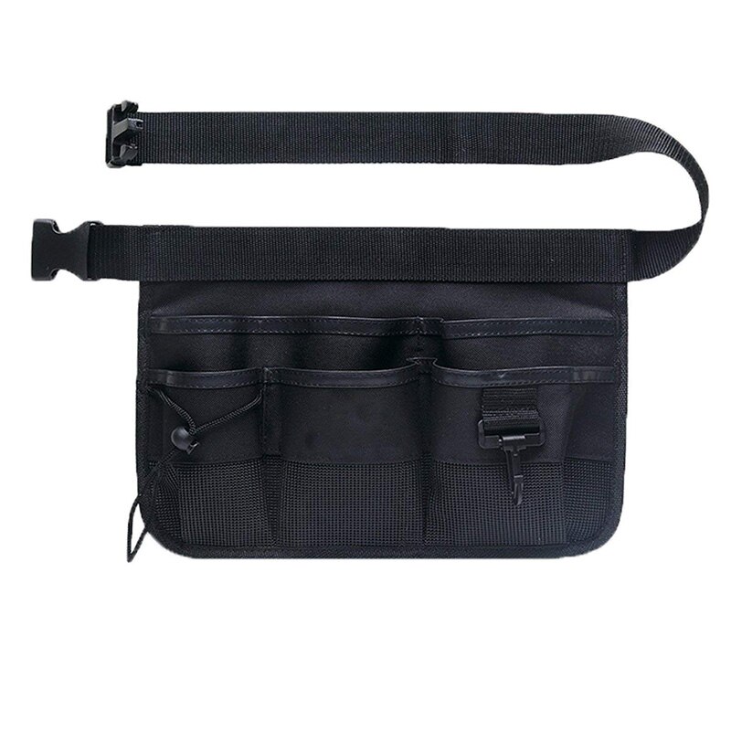 Waist Bag Belt Pouch Waist Pocket Heavy Duty Oxford Tool Apron with 7 Pockets Electrician Gardening Tool Fanny Pack Heuptas: Default Title