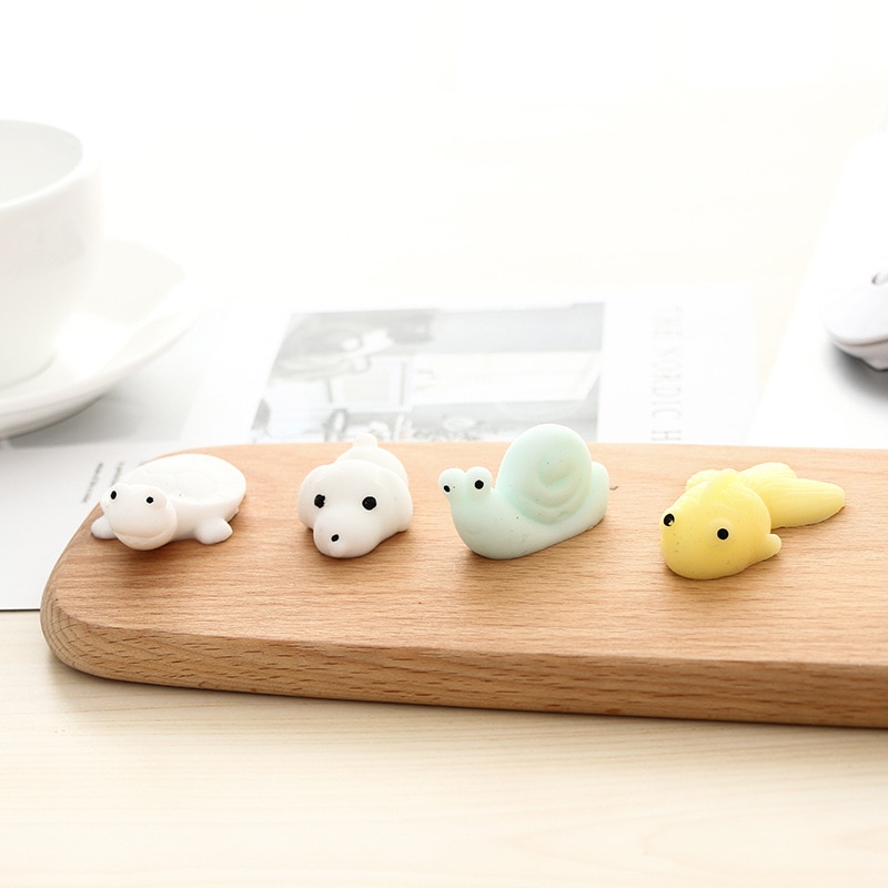 Cute Seal Decompression Toy Decompression Ball Vent Squeezing Tabletop Ornaments Small Animals