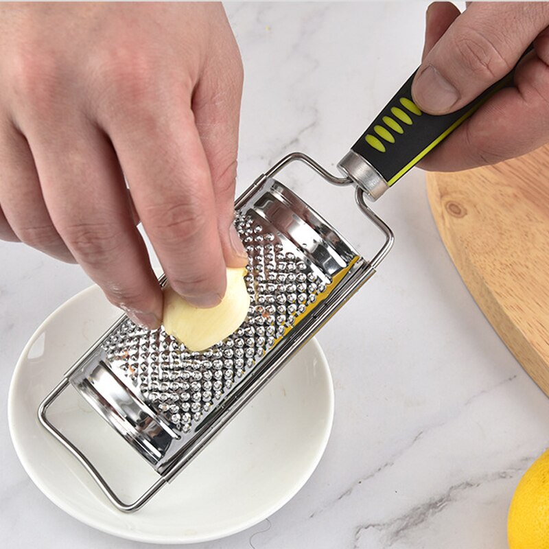 Cheese Grater Stainless Steel Grater Peeler Citrus Ginger Garlic Slicer Long Handle Cheese Planer Shavings Knife Kitchen Tool