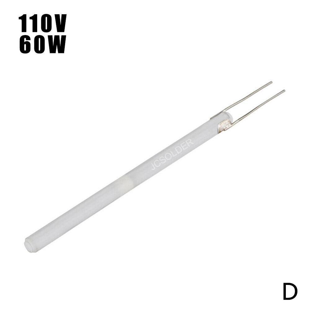 Adjustable Temperature Electric Soldering Iron Heater 220v 110v 80w 60w Ceramic Internal Heating Element for 908 908s Solder: 60W110V