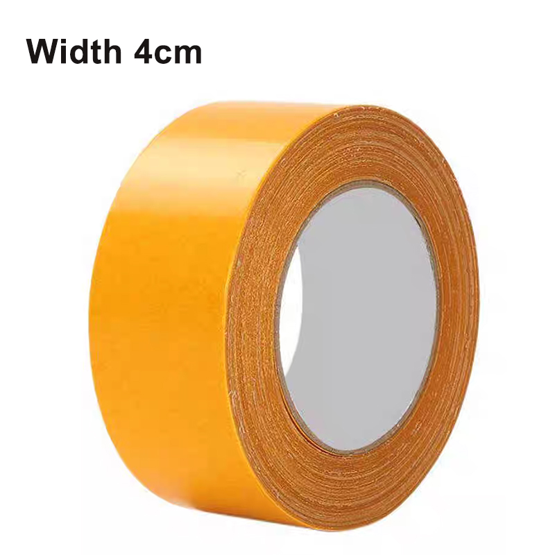 Super kleverige, dubbelzijdige plakband met hoge viscositeit - perfect voor tapijt-, leer-, muur- en vloerbevestiging!: Goud / 20M