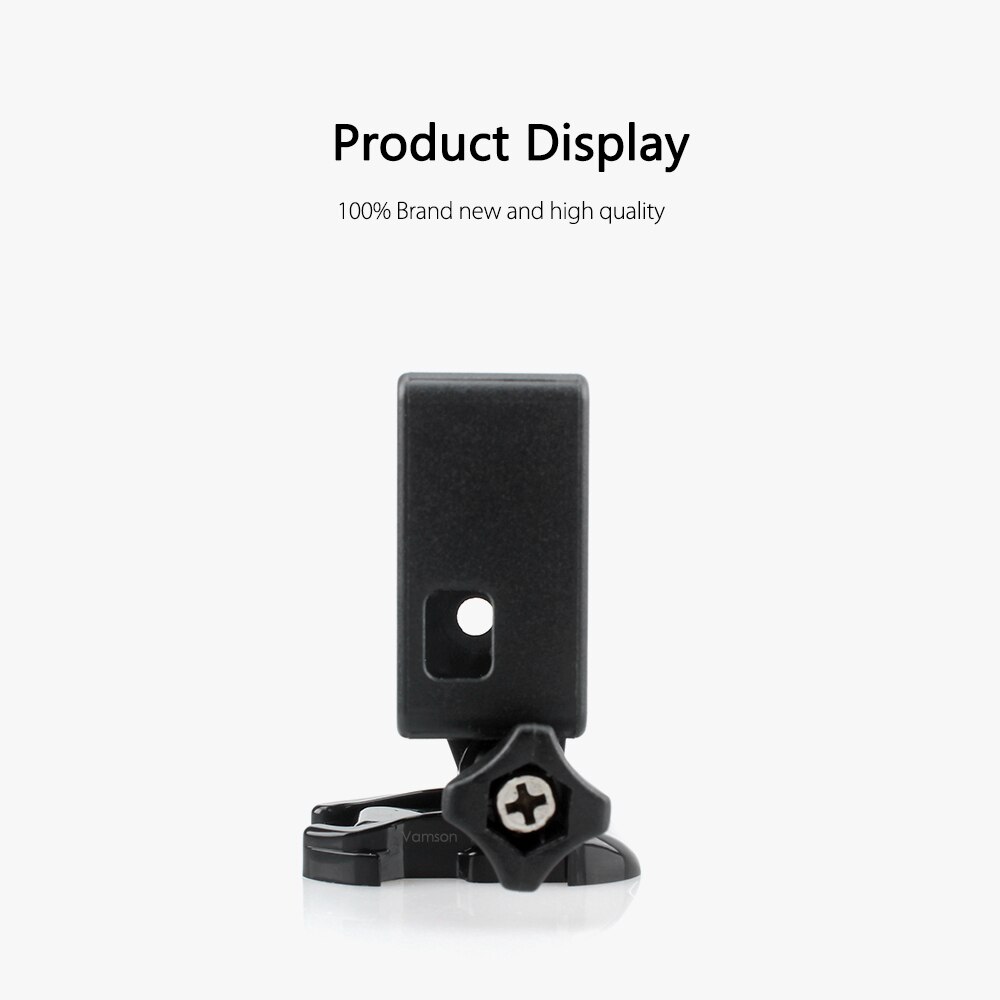 Vamson para Go pro accesorios estándar protector más Marco de trípode tornillo de Base de montaje para GoPro Hero 4 3 + 3 Cámara VP613