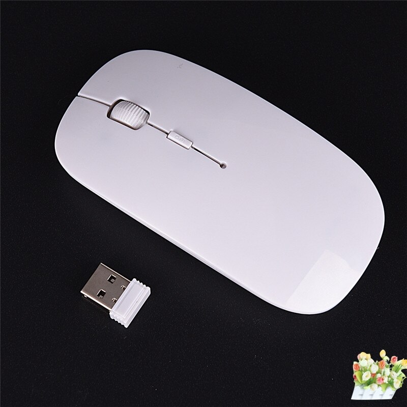 USB Optical Wireless Computer Mouse 2.4G Receiver Super Slim Mouse For PC Laptop Desktop Souris Sans Fil