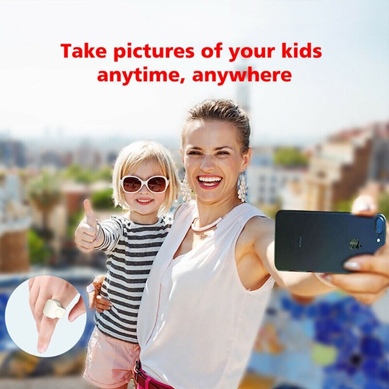 Auslöser für Selfie Zubehör Kamera Regler Adapter Foto Kontrolle Bluetooth Fernbedienung Geschmack für Selfie