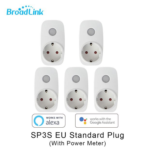 Broadlink SP3S EU/ONS Energie Monitor Smart Draadloze WiFi Socket Afstandsbediening Ontmoette Power Meter Controle Deur IOS Android