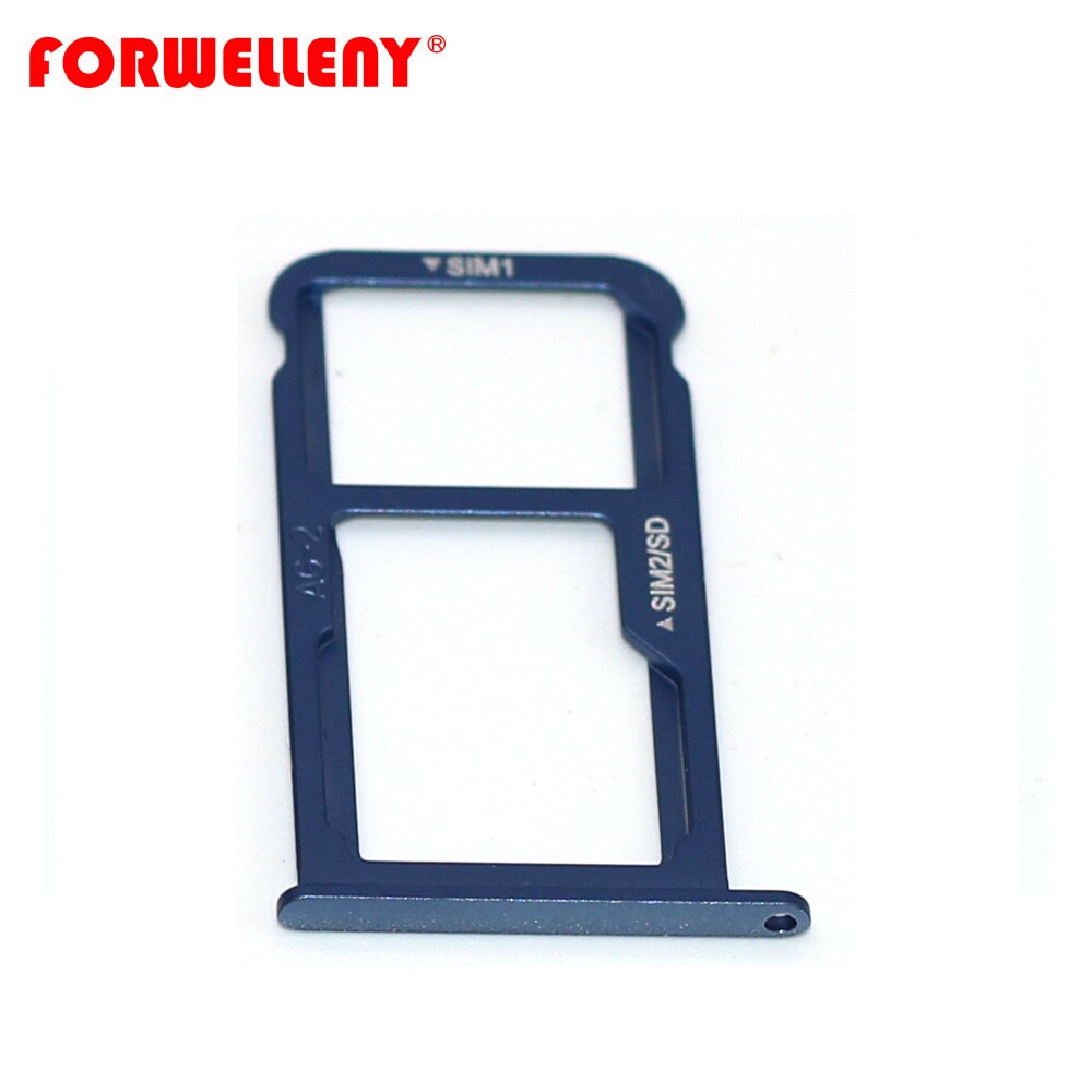 Til huawei  p10 micro sim-kortholder slot bakke udskiftningsadaptere sort sølv guld blå grøn vtr -l09,  vtr -l19,  vtr -l29