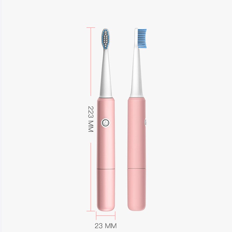 Sonic Electric Toothbrush Men And Women Adult Household Non-Rechargeable Soft Bristle Fully Automatic Waterproof Couples