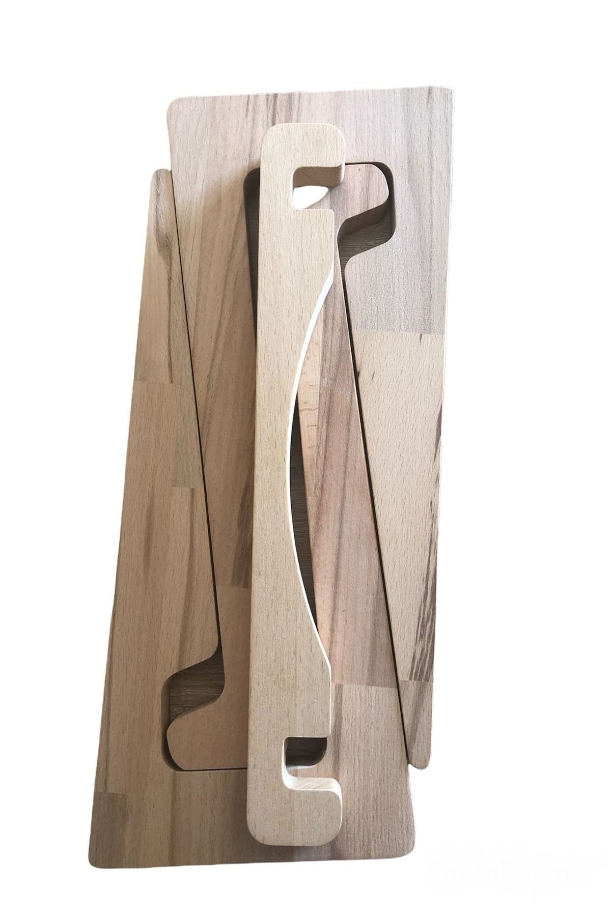 Laptop Tablet Stand Stand Amplifier Cooling Portable Solid Wood Carving Wooden Tablet Laptop Upgrade