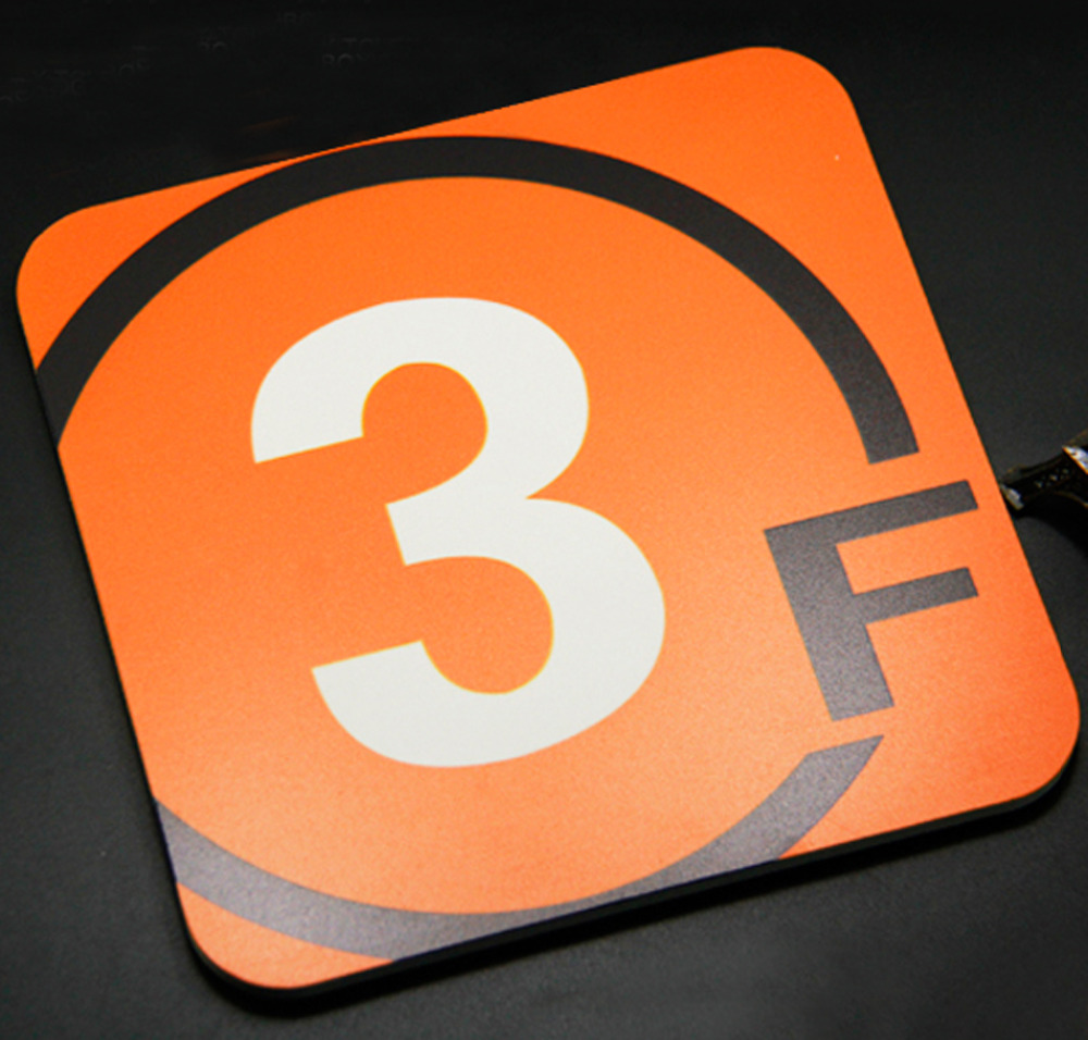 Vloer teken, PVC met UV afdrukken, indoor met outdoor, dikte 8mm