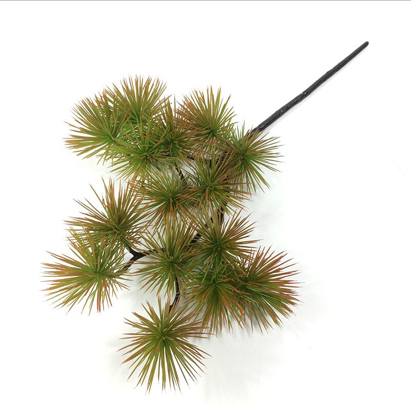 Artificial Plants Green Pine Needle Branches Christmas Tree Wedding Shop Decor DIY Flower Arrangement