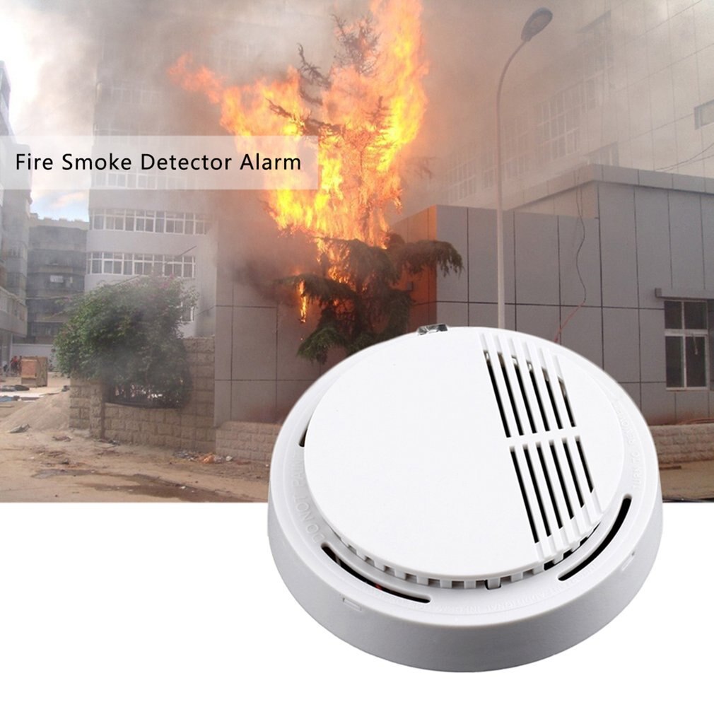 2/5/10pcs Fire Smoke Sensor Alarm Sensitive Photoelectric Independent Fire Smoke Detector for home security alarm system