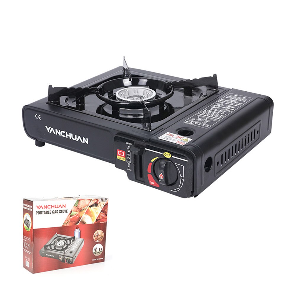 Outdoor Portable Field Stove Cassette Magnetic Fire Boiler Stove Adjustable Firepower Coalgas Gas Stove