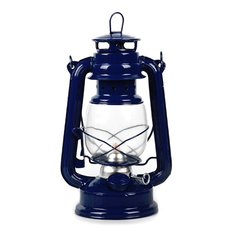 Retro Classic Kerosene Lamp Dimmable Lanterns Wick Vintage Portable Camping Light Outdoor Decoration: 5AC203402-DBL