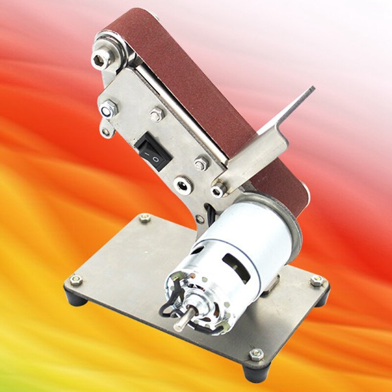 Schuurbandmachine 300w elektrische bandschuurmachine polijstmachine vouwschuurmachine slijpgereedschap frees