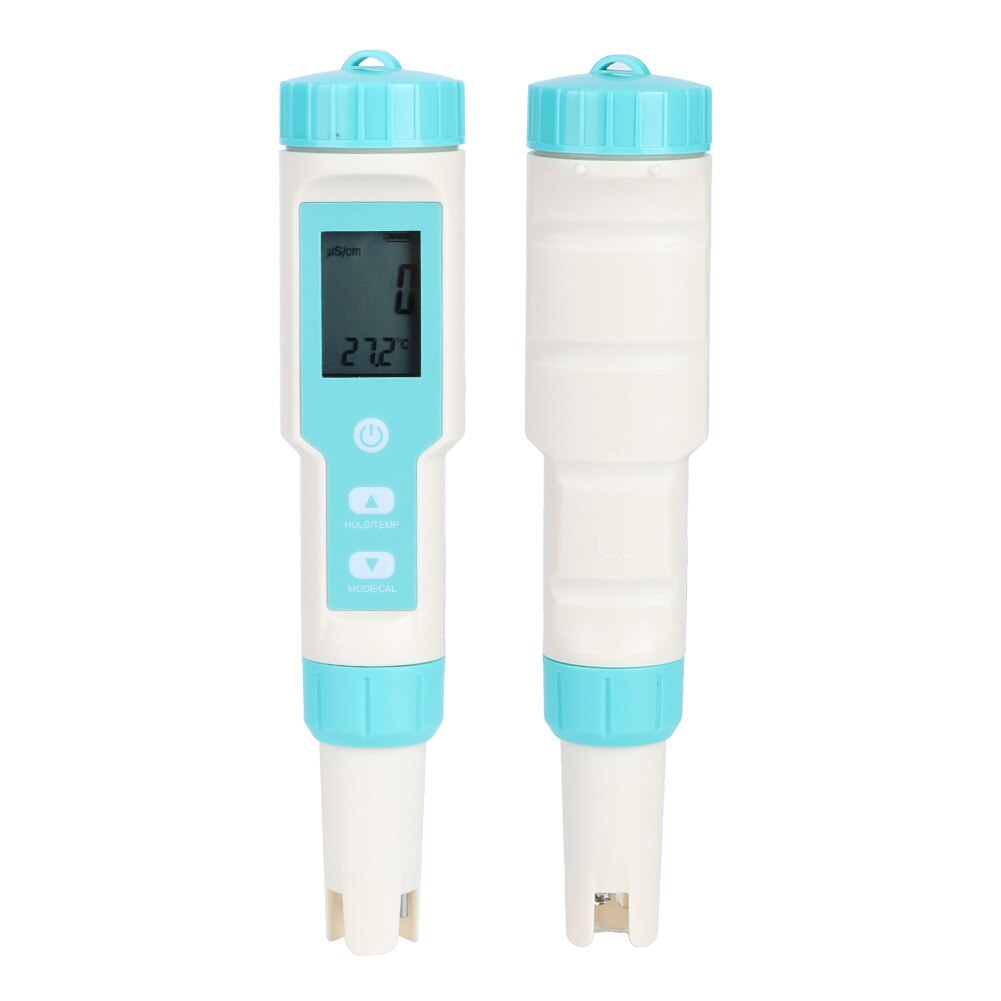 PH Meter Waterproof Electronic Salinity PH TDS EC ORP Tester Hydrometer Water Testing Tool Digital Meter