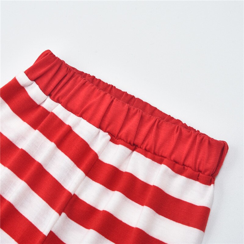 Familie matchende tøj julepyjamas sæt familie look tøj voksne børn pyjamas baby pige jule nattøj jakkesæt