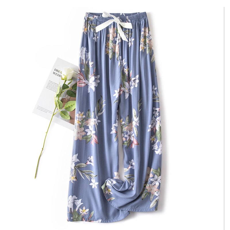 Ladies Cute Rainbow Cotton Pants Women Pajama Pants Soft Thin Summer Sleeping Clothes Women Long Pants Pantalon Pijama Mujer: 7