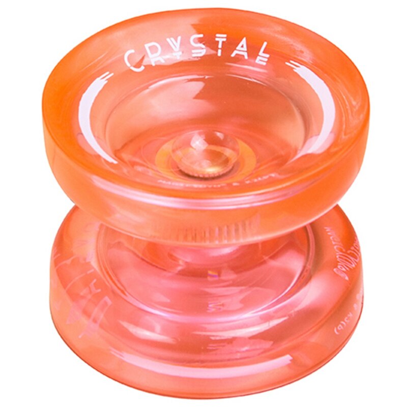 Icyoyo K2P Responsieve Abs Yoyos Voor Kinderen Beginner Yoyo Met Handschoenen Korte Puller Touw Opbergtas: Orange
