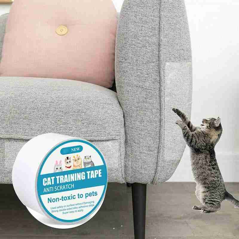 Cat Scratch Tape 3M 5M 10M Anti-Kras Dubbelzijdig Sofa Protector Voor Tapijt Meubelen Couch deur Pet Training