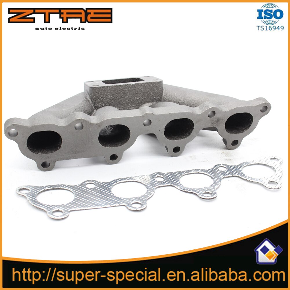 D-Series SOLID CAST STAINLESS TURBO MANIFOLD For 88-00 Hond@ CRX D15/D16 Engine