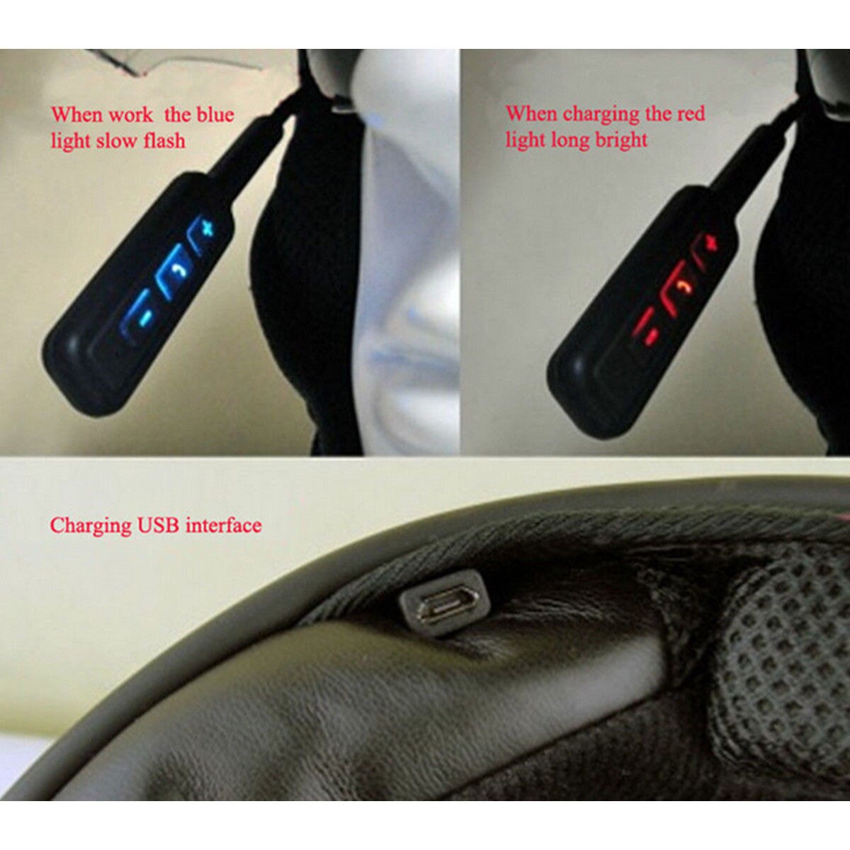 Hjelm intercom motorcykel headset trådløs bluetooth højttaler musik til  mp3 mp4