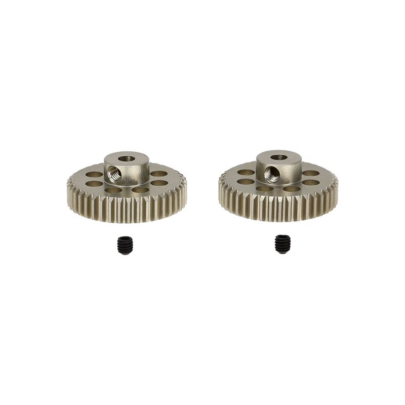 2Pcs 48Dp 3.175Mm 40T Pinion Motor Gear for Rc Car Brushed Brushless Motor & 1Pcs Aluminum Alloy 48P Spur Gear 80T for Sakura D3