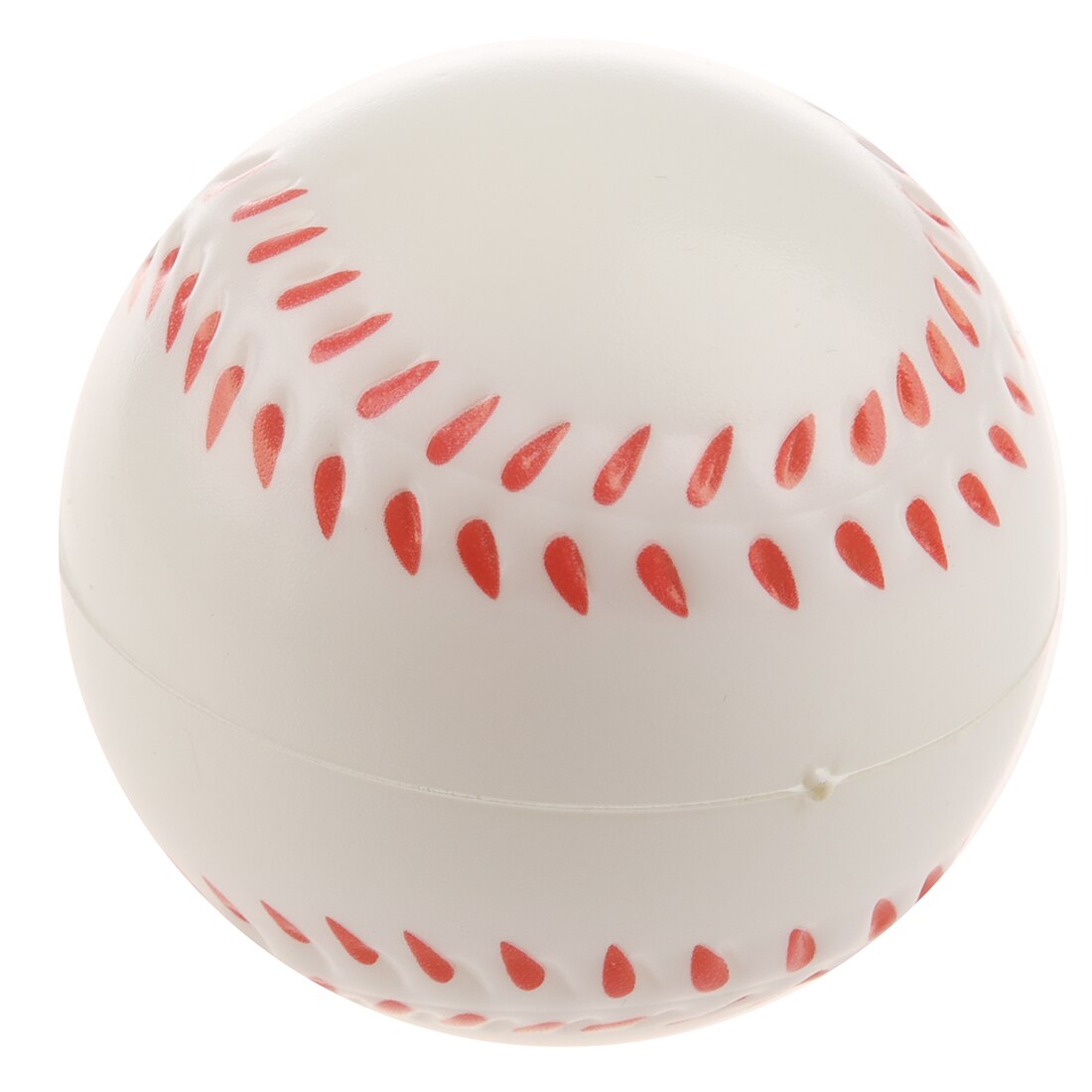 2x Wit Baseball Stress Bal